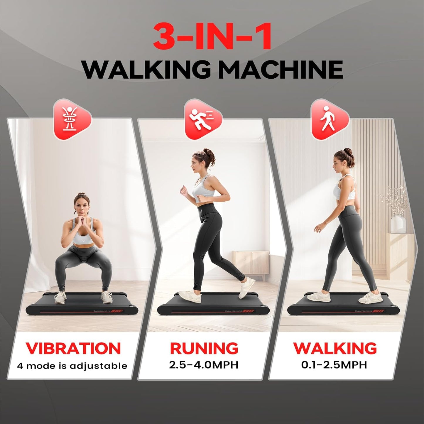 3 in 1 Walking Vibration Pad